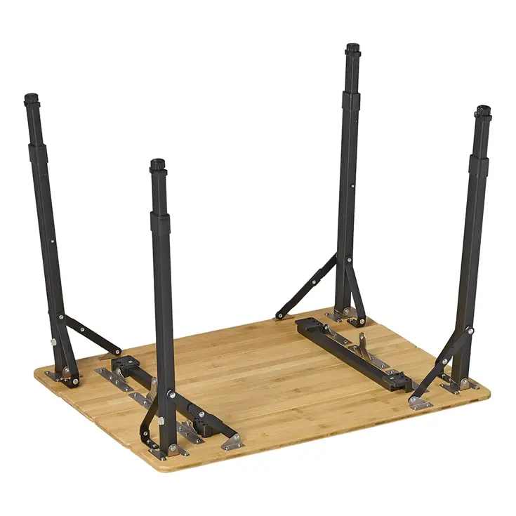 Inklapbare Tuintafel – 65x50 – Bamboe