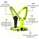 Hardloopvest oplaadbaar voor Kinderen