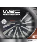Wieldoppen - 15 inch - carbon look - 4 stuks