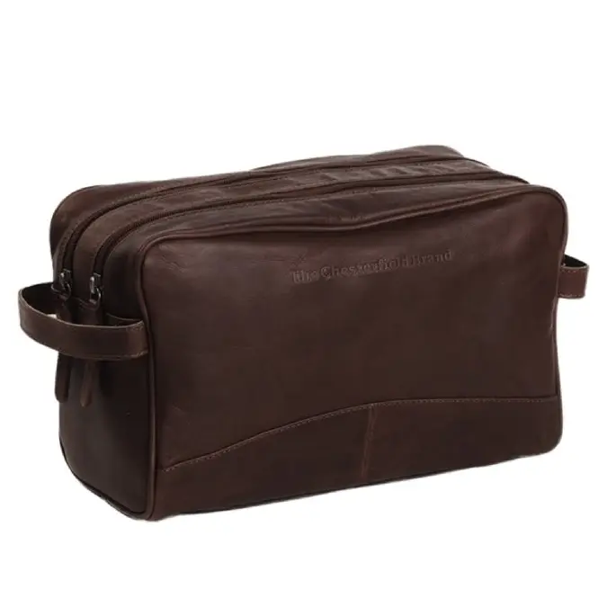 Chesterfield - Cow Waxed - Toilettas leer