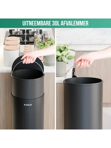 Avalo Pedaalemmer 30L - RVS