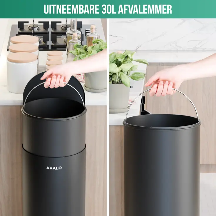 Avalo Pedaalemmer 30L - RVS