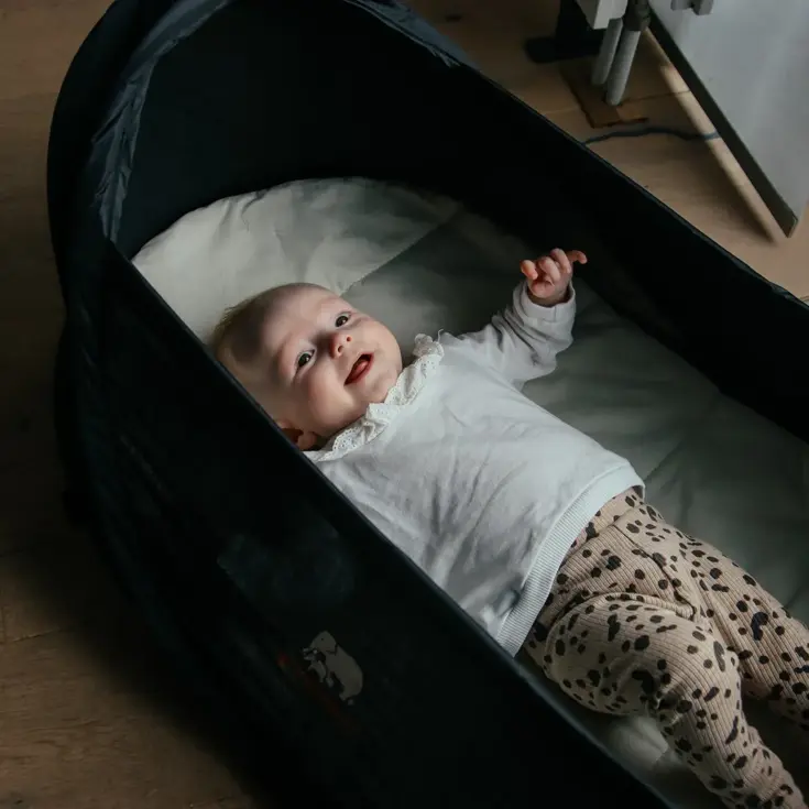 Infant BabyBox Campingbedje - Baby klamboe