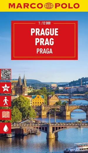 Stadsplattegrond City Map Praag 1:15.000