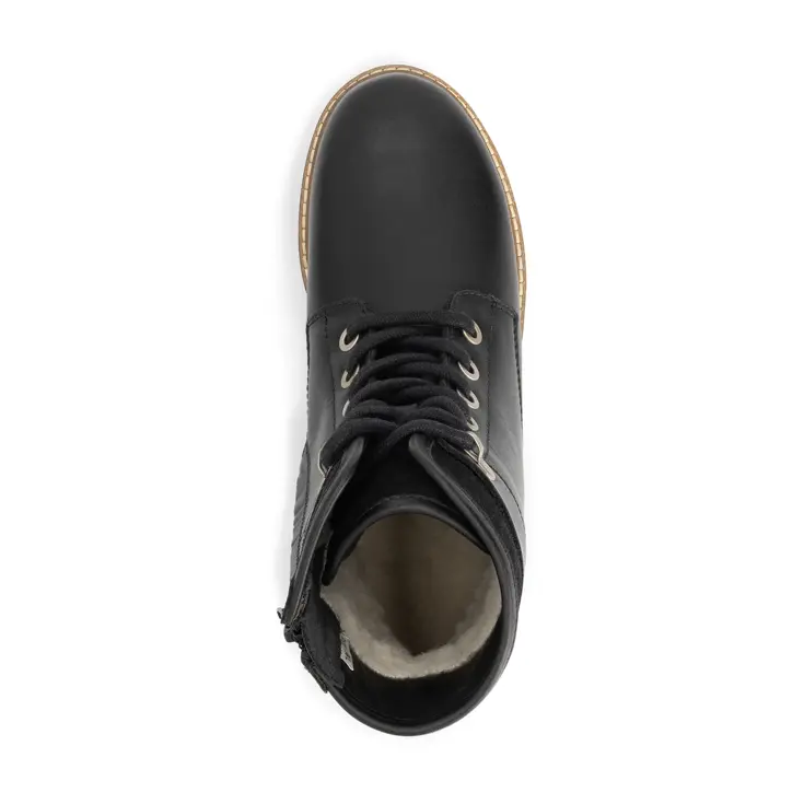 Larvik Dames - Veterboots - Gevoerd