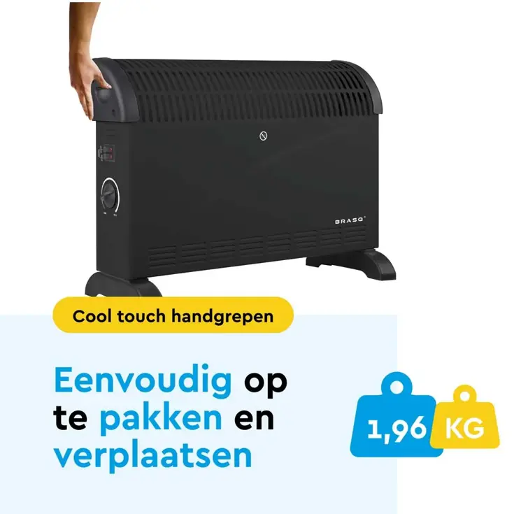 Elektrische Convectorkachel - 2000 W