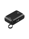 Powerbank 20.000 mAh met ingebouwde kabels
