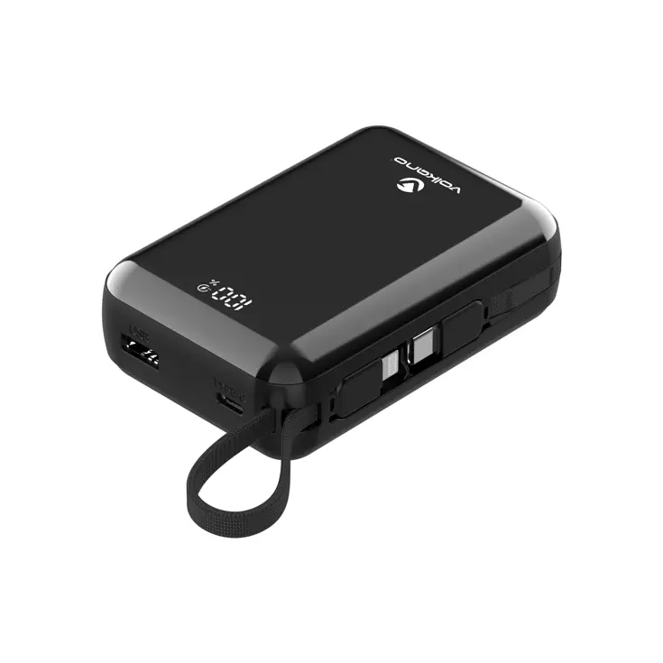Powerbank 20.000 mAh met ingebouwde kabels