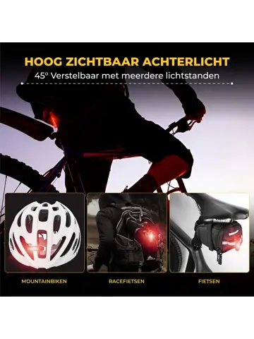 Fietsverlichting set 2400 lumen