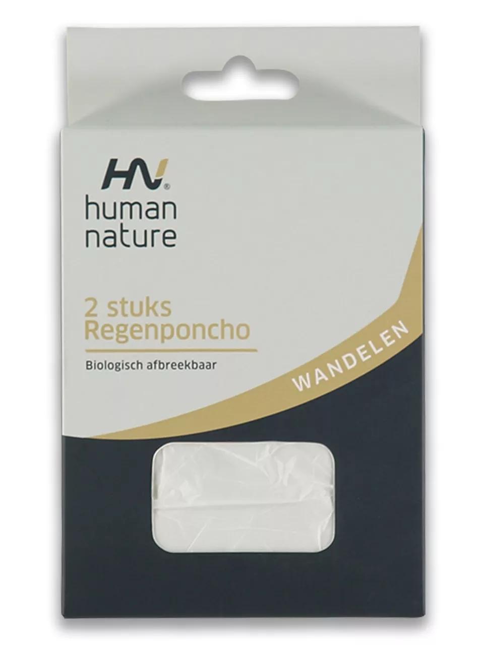 ANWB  Regenponcho 2st  Human Nature  Transparant