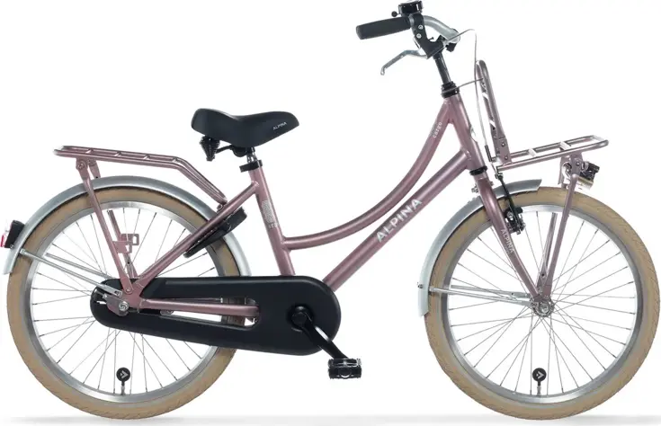 Alpina Cargo Meisjesfiets 20" Wood Rose Matt