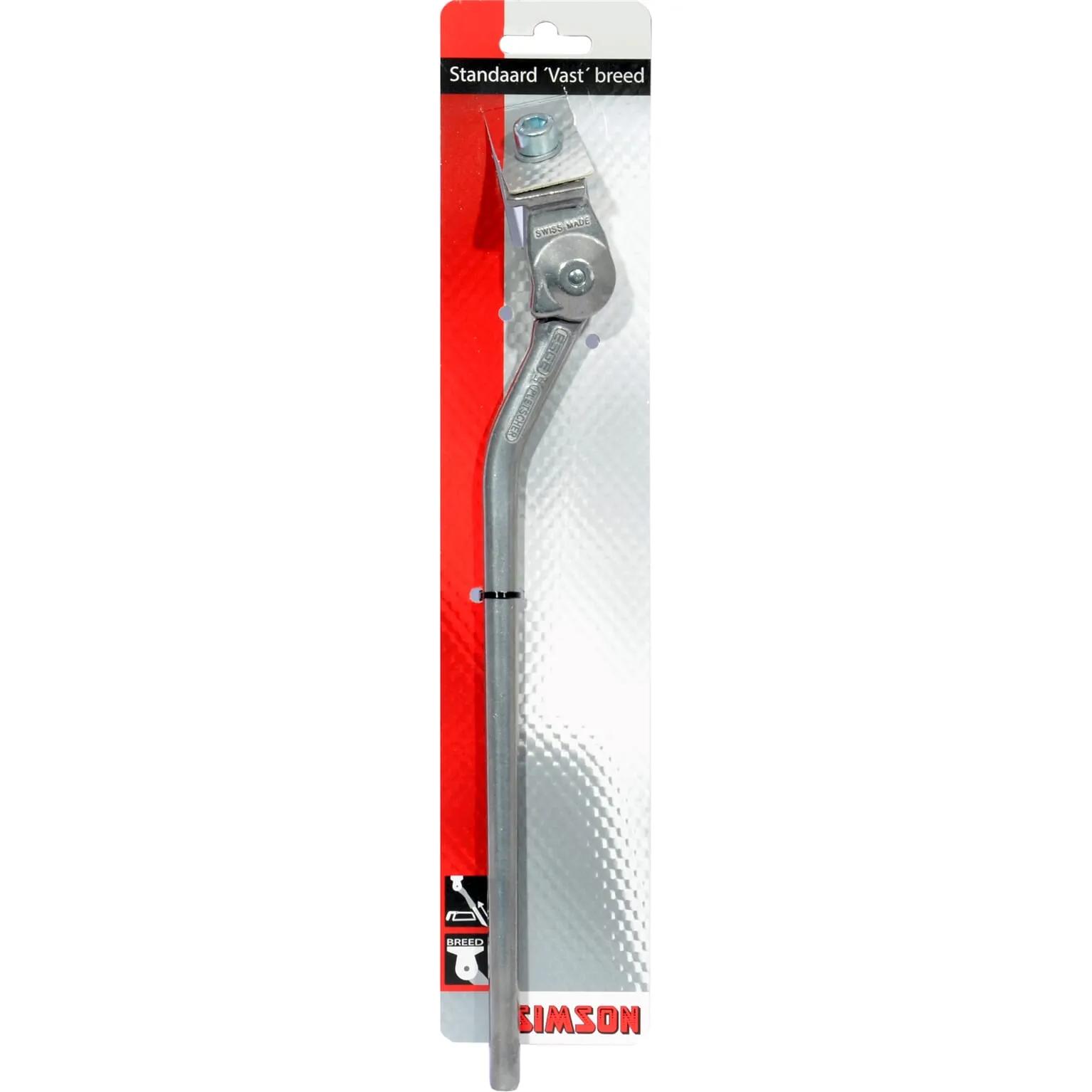 Simson  standaard vast breed 28-30  Zilver