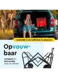 Bolderkar - Opvouwbaar -  80 KG