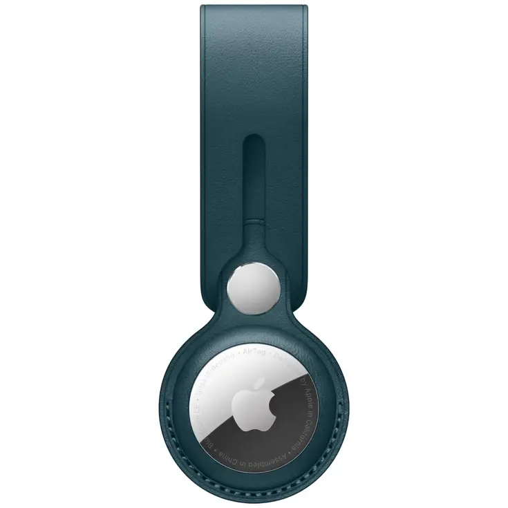Leather Loop AirTag-sleutelhanger