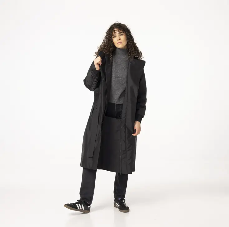 Trench Coat Puff - Regenjas dames