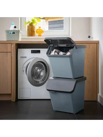 Sigma home - Prullenbak met deksel - 60L