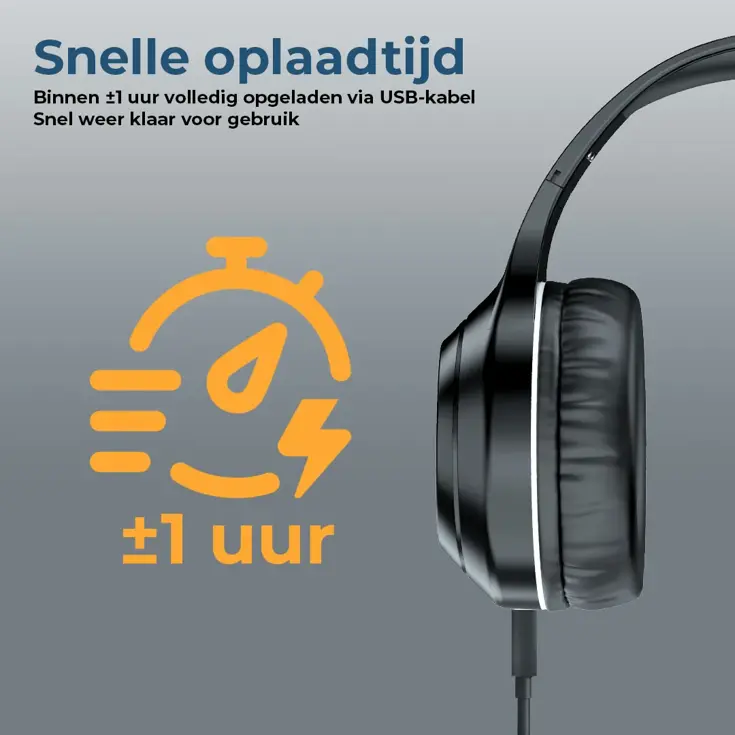 Bluetooth Koptelefoon Active Noise Canceling