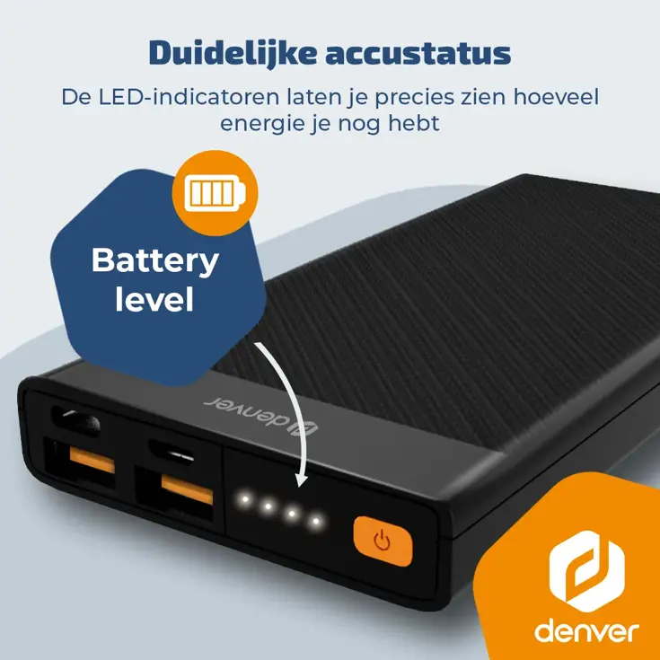 PQC10008 Power bank - 10.000 mAh