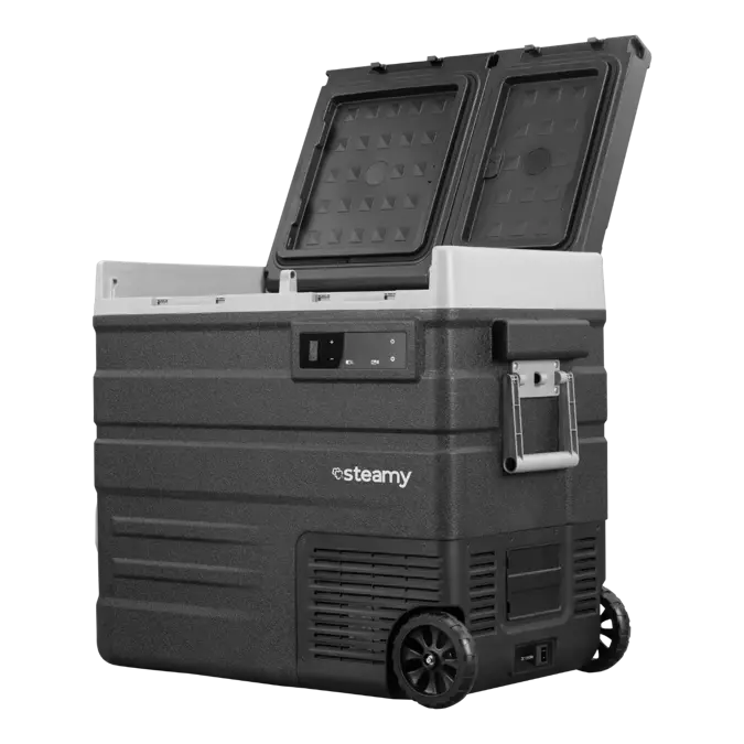 Steamy-E Elektrische Koelbox op wielen - 57L