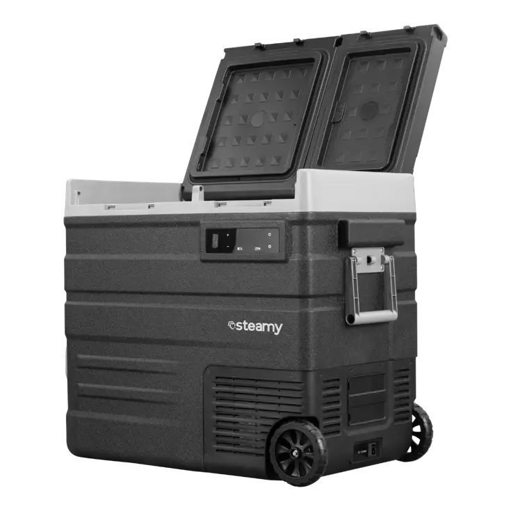 Steamy-E Elektrische Koelbox op wielen - 57L