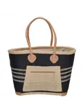Raffia - Rieten Mand L - Strandtas