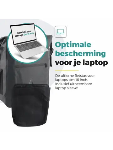 Voltano Luxe Enkele Fietstas / Rugtas 28L