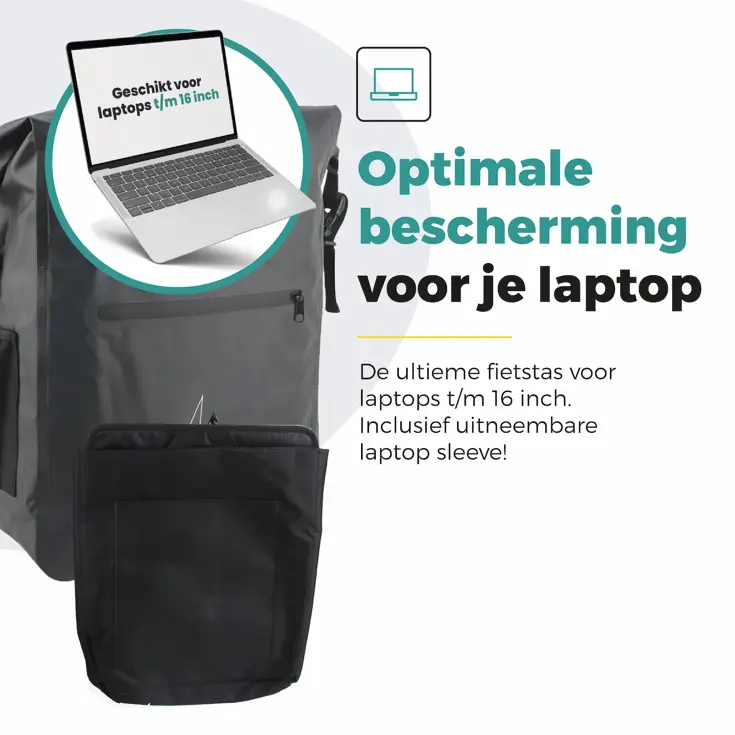 Voltano Luxe Enkele Fietstas / Rugtas 28L