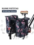 Fietstas Rolltop - Dubbel - Waterdicht