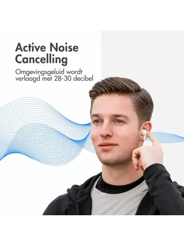 Bluetooth Oortjes met Active Noise Cancelling