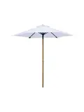 Parasol rond - Ø 200cm - wit