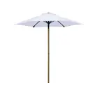 Parasol rond - Ø 200cm - wit