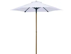 Parasol rond - Ø 200cm - wit