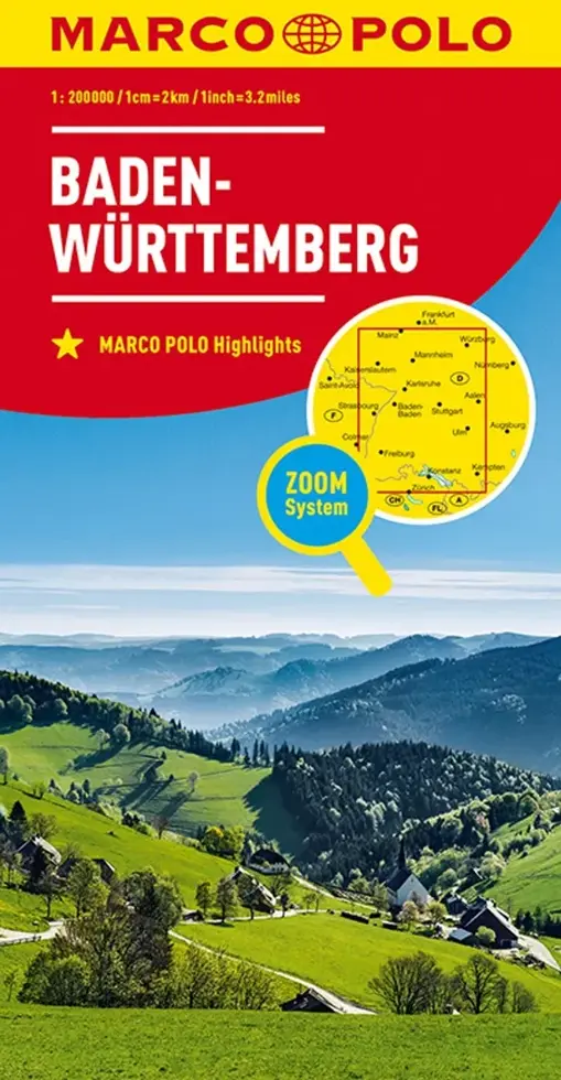 Wegenkaart 11 Baden-Württemberg