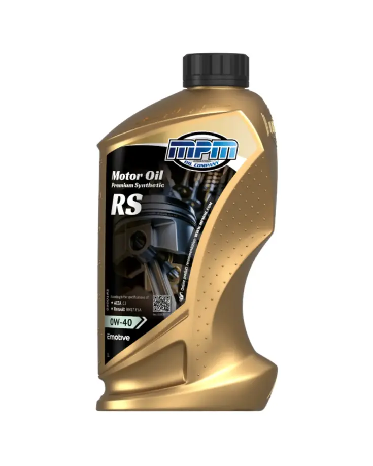 motorolie 0w40 premium synthetic renault