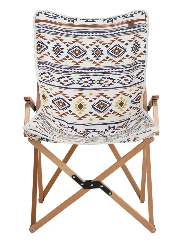 Vlinderstoel hout - Human Nature 