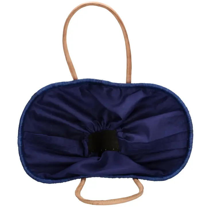 Bozaka- Rieten Mand - Strandtas - aansnoerkoord