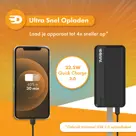 Drivv. Powerbank 30.000 mAh - 22.5w Snellader