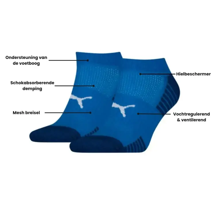 Cushioned - 6 paar - Sneakersokken