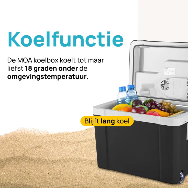 Elektrische koelbox – 40L – 12V/230V