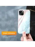 R2B iPhone 14 Hoesje Marmer + Screenprotector