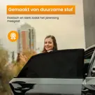 R2B Zonnescherm Auto Zijruit - Set van 2