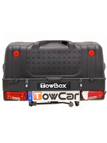 Towbox V1 - Trekhaakkoffer Zwart 280L