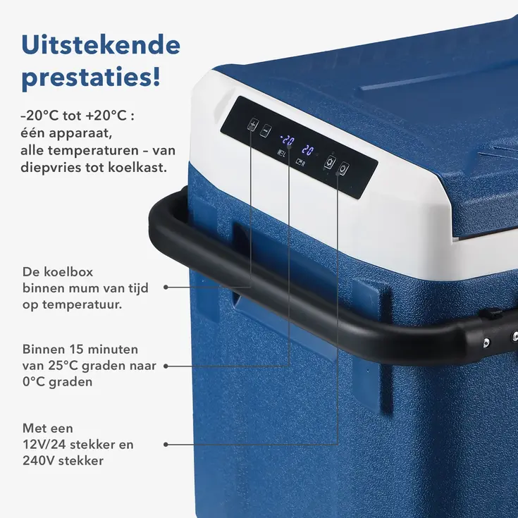 Koelbox 58.1L - Blauw