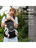 Pack Luxe draagzak + Opbergvakjes - Ergonomisch