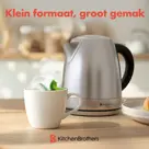 KitchenBrothers Waterkoker – 1L