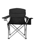 Campingstoel XL – Zwart