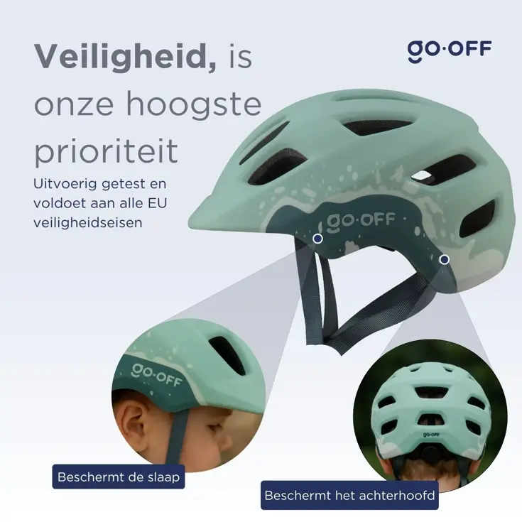 FIRST kinderhelm magneetsluiting