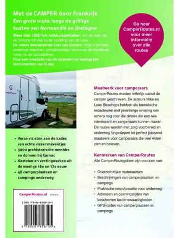 Met de Camper door Frankrijk - Kustroute Normandië & Bretagne