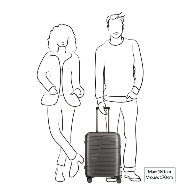 Air Base 4 Wiel Trolley S  | 37 L