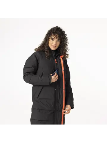 Puffer Long Winter Regenjas Urban Outdoor